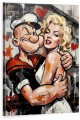 Obraz POPEYE i MARILYN MONROE There Is Always Hope – Nowoczesna Sztuka pop art 