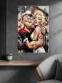 Obraz POPEYE i MARILYN MONROE There Is Always Hope – Nowoczesna Sztuka pop art 