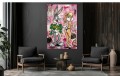Obraz KRÓLIK BUGS i LOLA Luxury Pink Dollaz – Nowoczesna Sztuka Pop Art Street Art