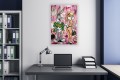 Obraz KRÓLIK BUGS i LOLA Luxury Pink Dollaz – Nowoczesna Sztuka Pop Art Street Art