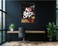 Obraz No Days Off Siłownia Luksusowy – Nowoczesna Sztuka Loft Street Art