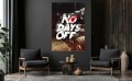 Obraz No Days Off Siłownia Luksusowy – Nowoczesna Sztuka Loft Street Art