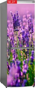 Naklejka, Okleina Laminowana na Lodówkę Lawenda Pole