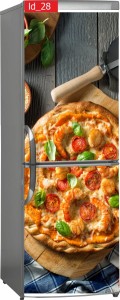 Naklejka, Okleina Laminowana na Lodówkę Pizza Pizzeria 