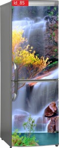 Naklejka, Okleina Laminowana na Lodówkę Wodospad Jesień
