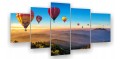 Obraz wieloczęściowy na płótnie BALONY KAPADOCJA