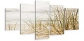 Obraz w stylu boho tryptyk PLAŻA PIASEK NATURA
