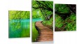obraz canvas tryptyk chorwacja park 