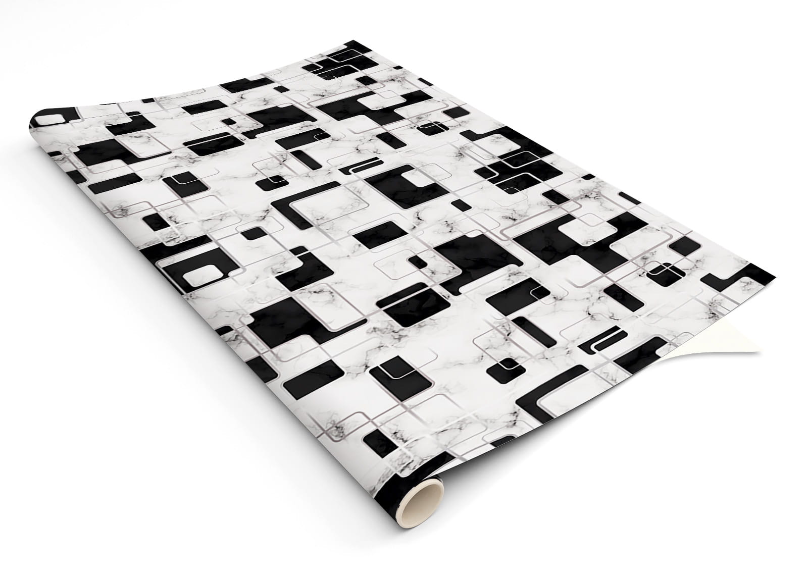 abstrakcyjny kamień 3D okleina pcv na meble blat